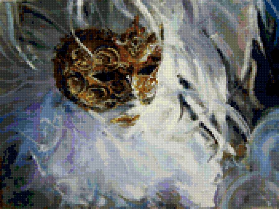 маска венецианская - предпросмотр