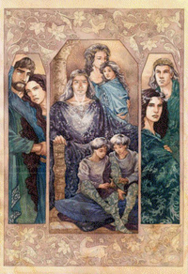 Потомки Эльвэ - эльфы, толкиен, сильмариллион - предпросмотр