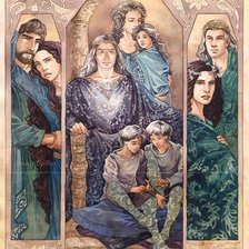 Схема вышивки «Потомки Эльвэ»