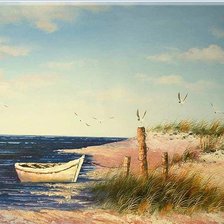 Схема вышивки «muelle»