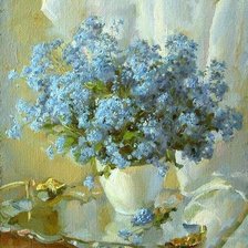 Схема вышивки «Цвети»