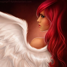 Схема вышивки «Ангел»