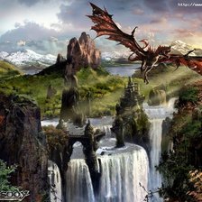 Схема вышивки «мир магии»