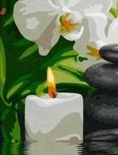 Схема вышивки «Триптих "Романтика орхидеи" ч.1»