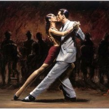 Схема вышивки «Аргентинское танго»