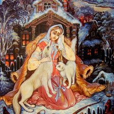 Схема вышивки «морозко»