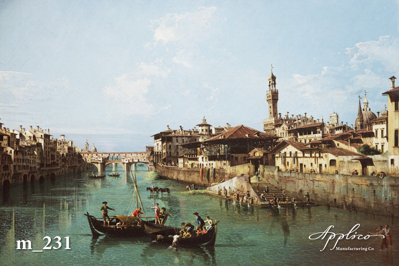 канал - пейзаж, картина - оригинал