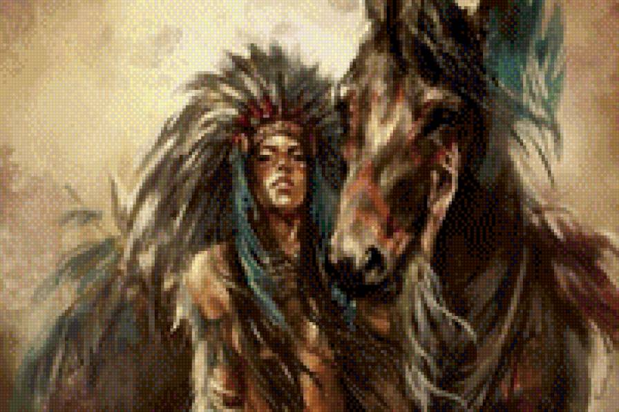 лошадь - предпросмотр