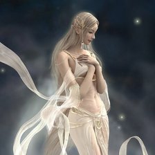 Схема вышивки «фея»