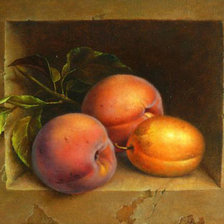 Схема вышивки «персики»