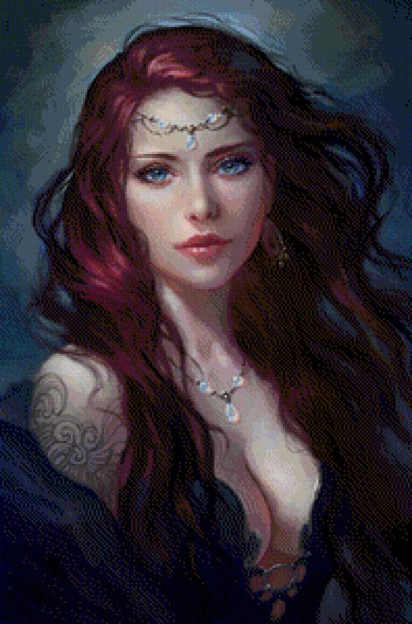 Принцесса - девушка, фэнтези - предпросмотр