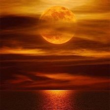 Схема вышивки «Мистическая луна»