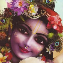 Схема вышивки «Кришна»