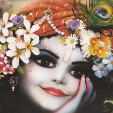 Схема вышивки «Кришна»