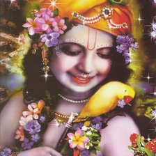 Схема вышивки «Кришна»