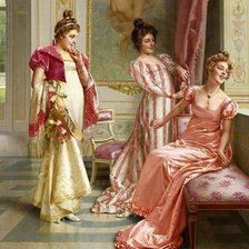 Схема вышивки «кокетки»