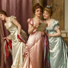 Схема вышивки «письмо»