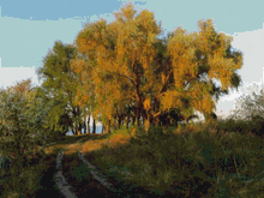 Тропа - тропа, осень, пейзаж. природа - предпросмотр