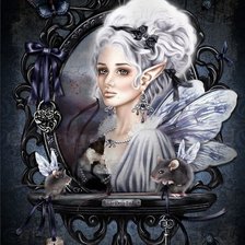 Схема вышивки «повелительница эльфов»