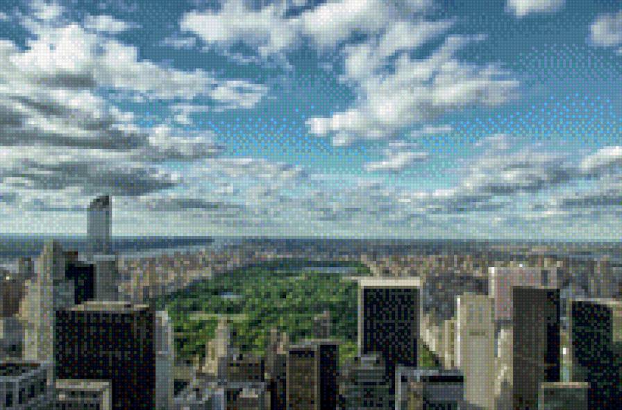 Нью-Йорк - утро, город., сша - предпросмотр