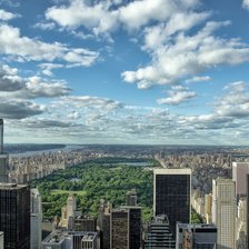 Схема вышивки «Нью-Йорк»