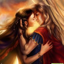 Схема вышивки «Пара»