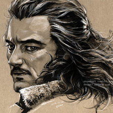 Схема вышивки «Бард Лучник»