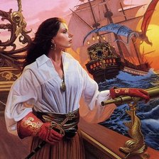 Схема вышивки «Пиратка»