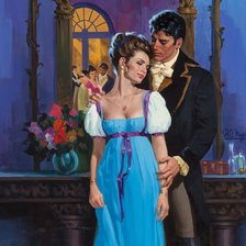 Схема вышивки «пара на балу»