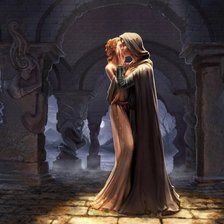 Схема вышивки «тайное свидание»