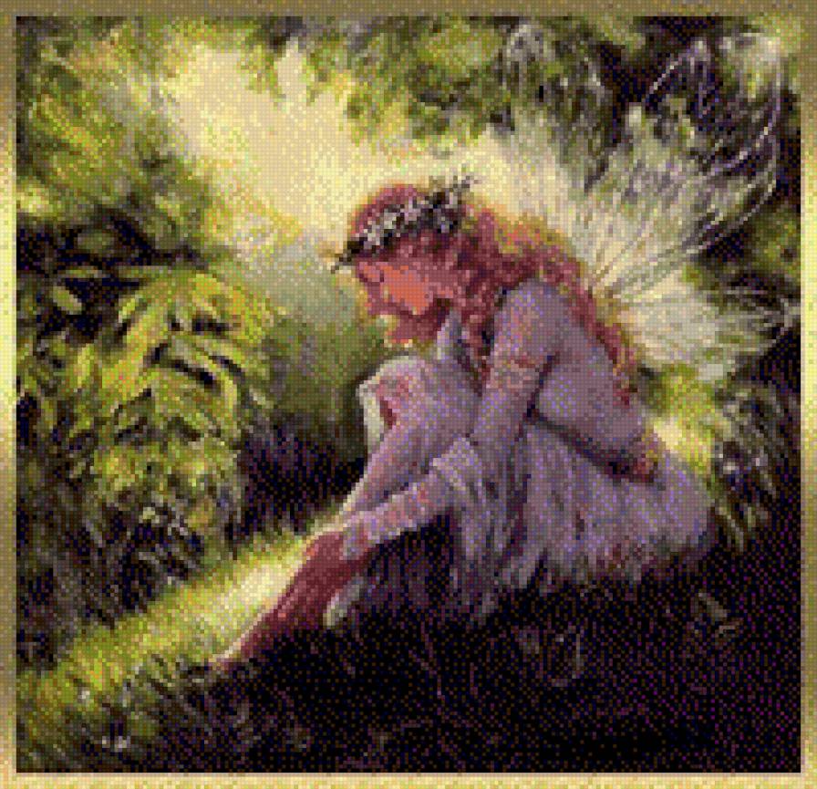 Солнечная фея - фэнтези, девушка - предпросмотр