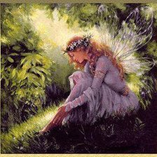 Схема вышивки «Солнечная фея»