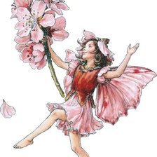 Схема вышивки «На качелях»