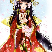 Схема вышивки «Цветущая»