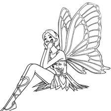 Схема вышивки «Силуэт 11»