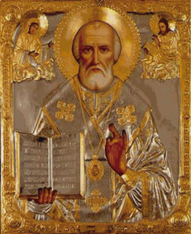 Николай Чудотворец - икона - предпросмотр