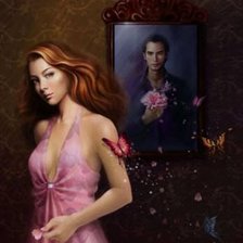 Схема вышивки «одиночество»