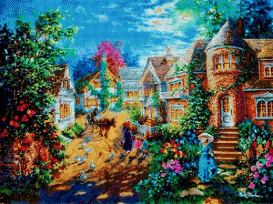 Moonlight Splendor by N.Boheme - arte-pintores - предпросмотр