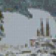 Предпросмотр схемы вышивки «горная деревушка» (№934928)