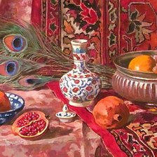 Схема вышивки «восточный натюрморт»