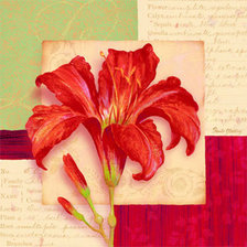 Схема вышивки «Лилия»