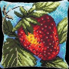 подушка клубничка