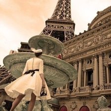 Схема вышивки «париж»