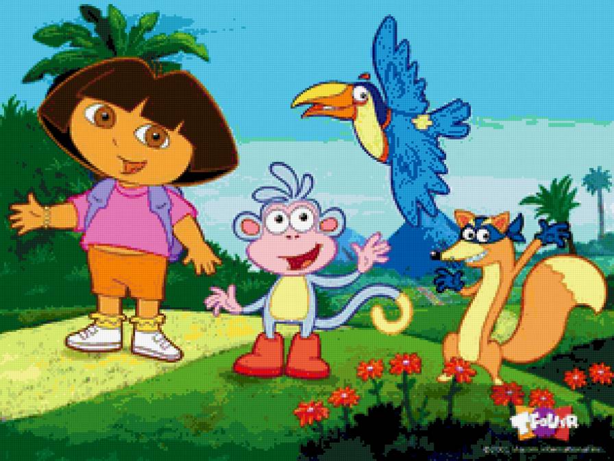 даша и её друзья - предпросмотр