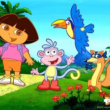 Схема вышивки «даша и её друзья»