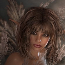 девушка эльф