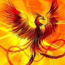 Схема вышивки «Феникс»