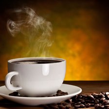 Схема вышивки «кофе»