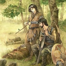 Схема вышивки «Белег и Турин»