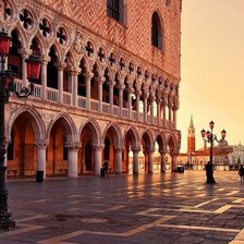 Схема вышивки «Площадь Сан-Марко»